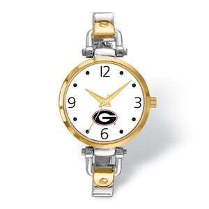 Ladies University of Georgia Elegant 2-tone Watch